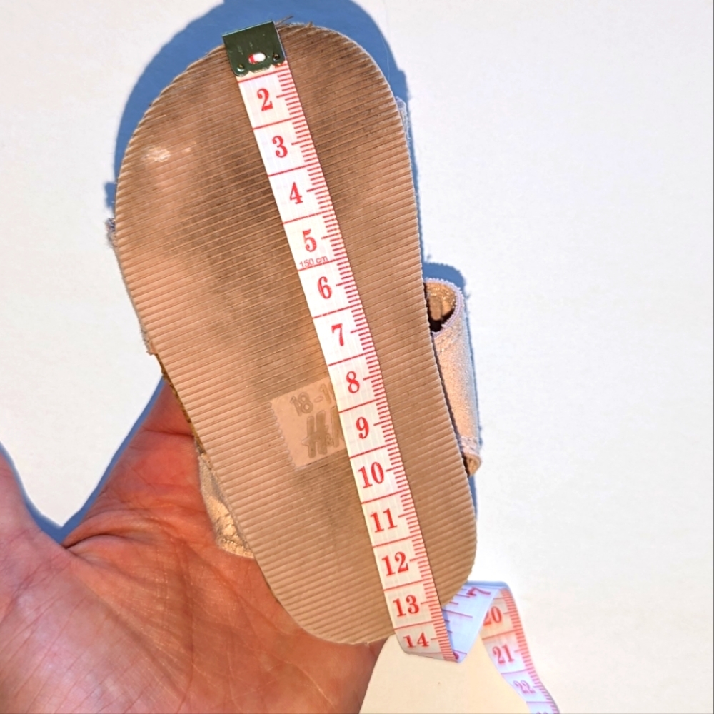 H&M Baby Toddler Girl Sandals Shoes. Size: 4-5 - Picture 6 of 6